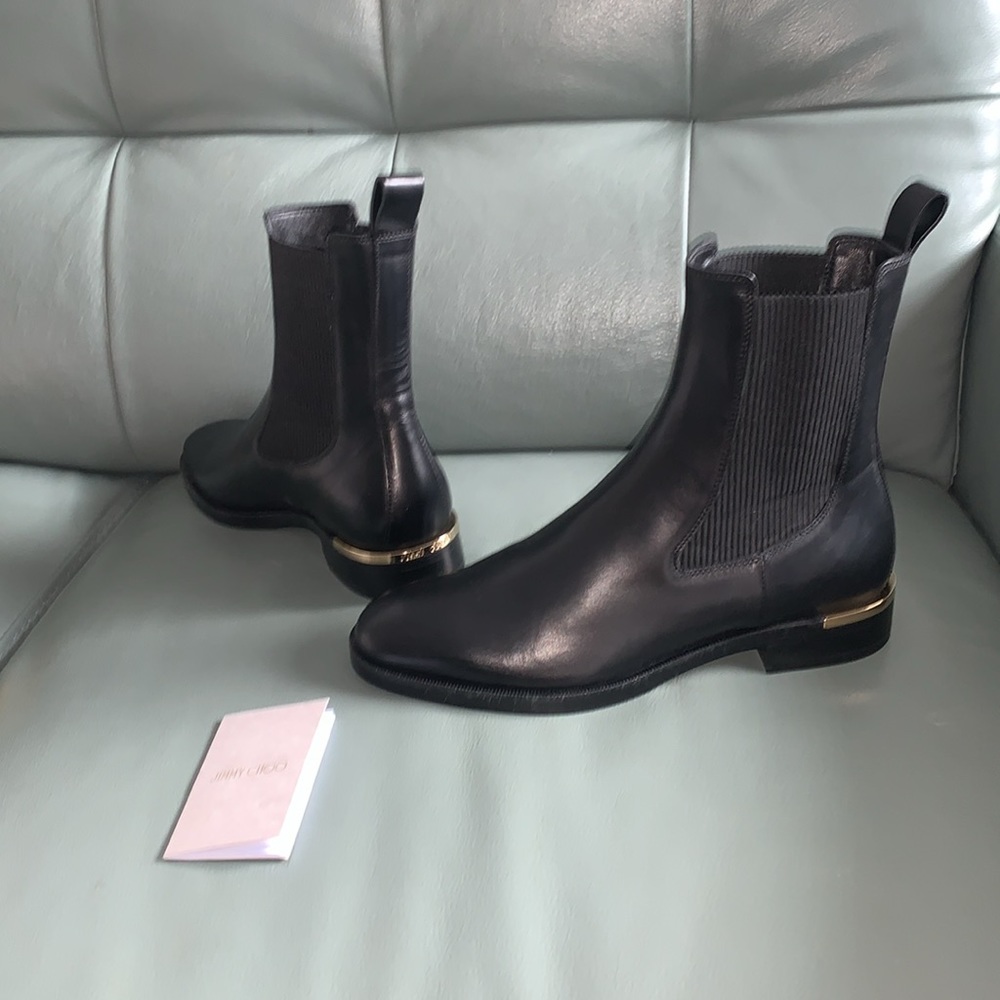 Jimmy Choo Women's Thessaly Chelsea Boots - Picture 2 of 10